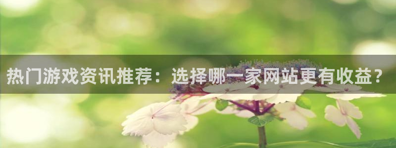 奇亿娱乐直属：热门游戏资讯推荐：选择哪一家网站更有收益？