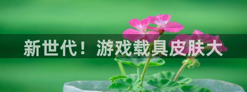 奇亿娱乐平台官方网站：新世代！游戏载具皮肤大